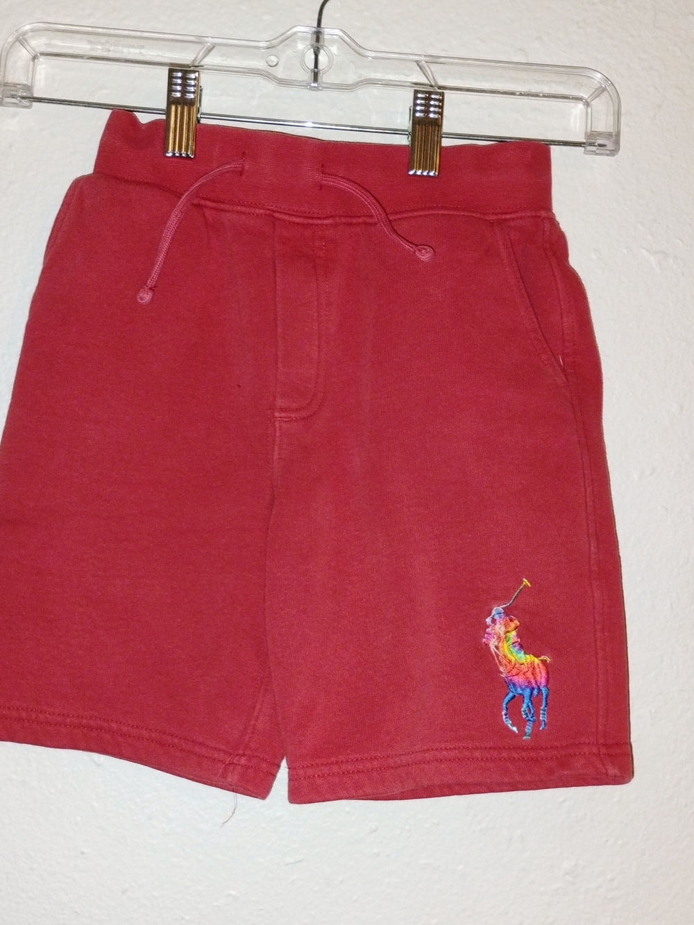 Vintage Polo by Ralph Lauren Red Kids Sweat Shorts